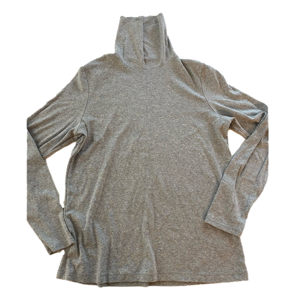 Cynthia rowley New York grey cotton mix turtle neck size medium